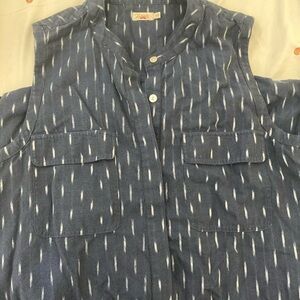 Faherty Indigo dress